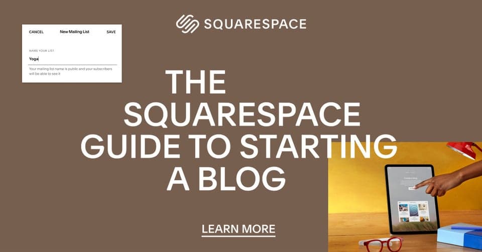 Learn how to build a blog from scratch with Squarespace.