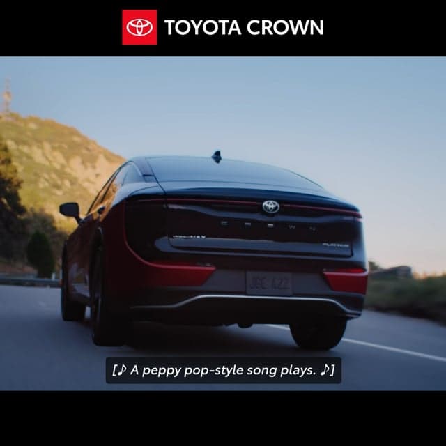 Elevate the everyday in the all-new Toyota Crown.