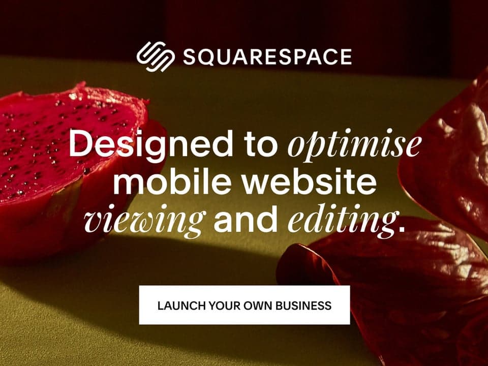 Squarespace tools make viewing, editing and selling on mobile simple.