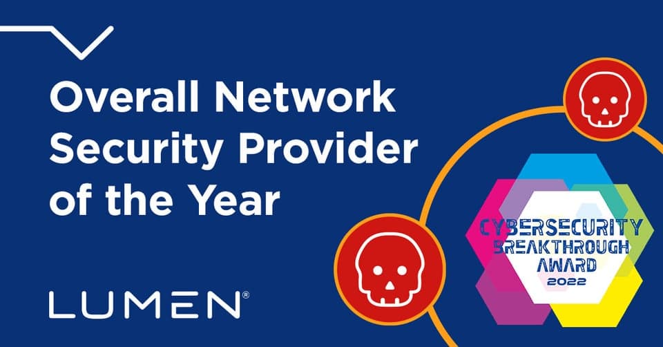 Reward yourself with the award-winning network security provider of the year and knock out DDoS FTW.