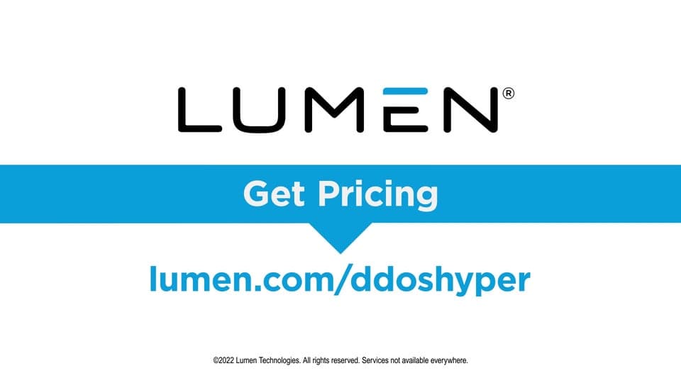 Lumen® DDoS Hyper® protects and stops attacks in their tracks. Defend against DDoS attacks in minutes.