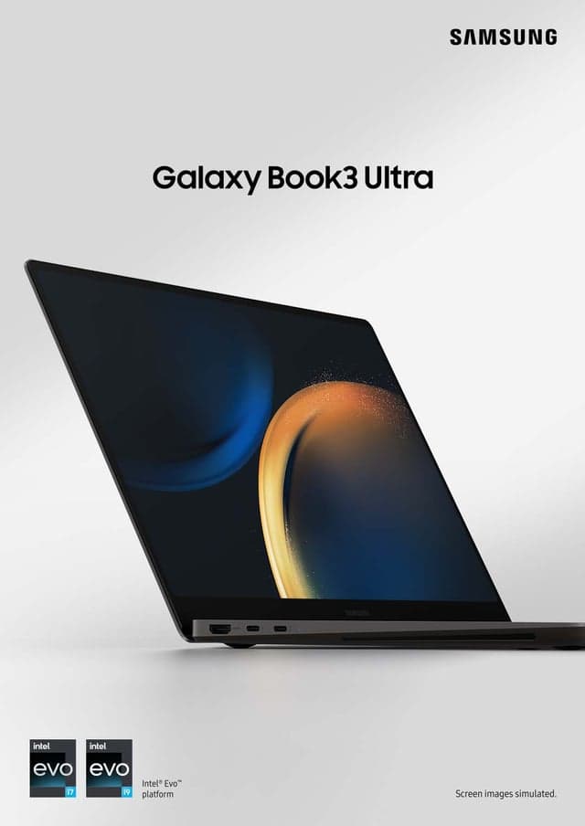 A laptop that’s sure to get r/laptop talking. Introducing Samsung Galaxy Book3 Ultra powered by the 13th Gen Intel® Evo™ platform.