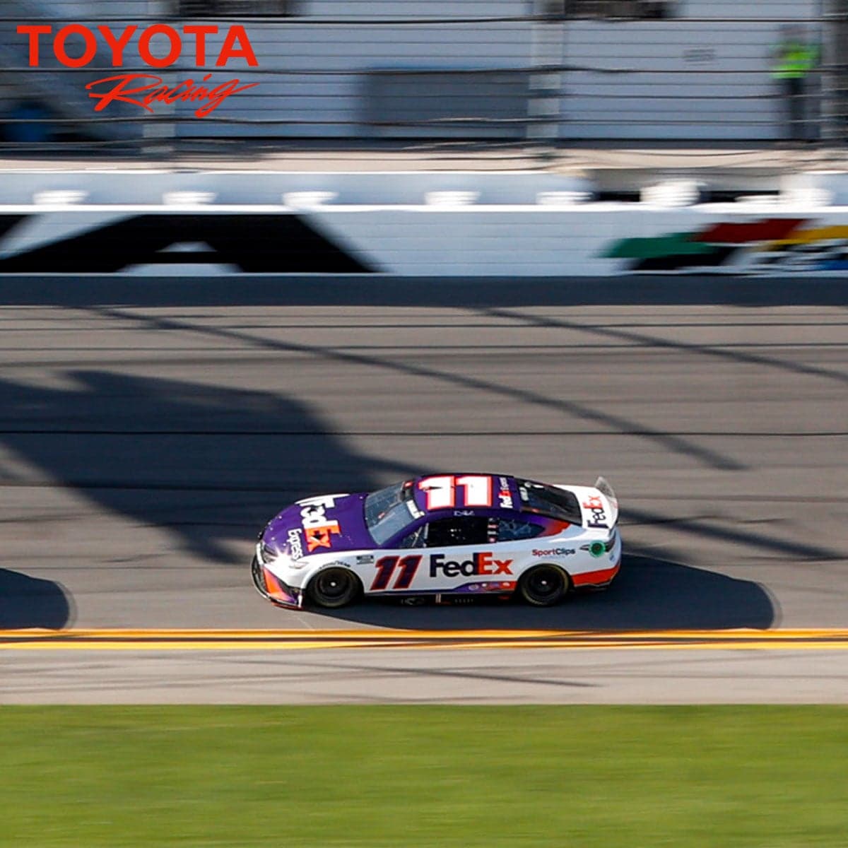 Feel the excitement of Toyota and NASCAR!
