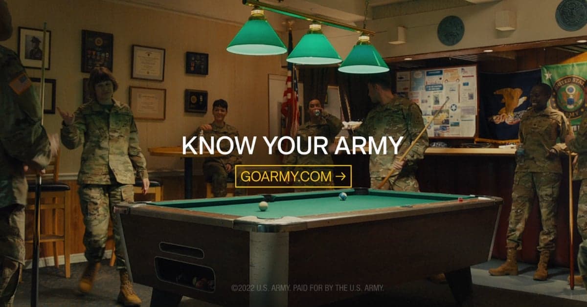 Soldiers get to work with people from all over, and from all walks of life.