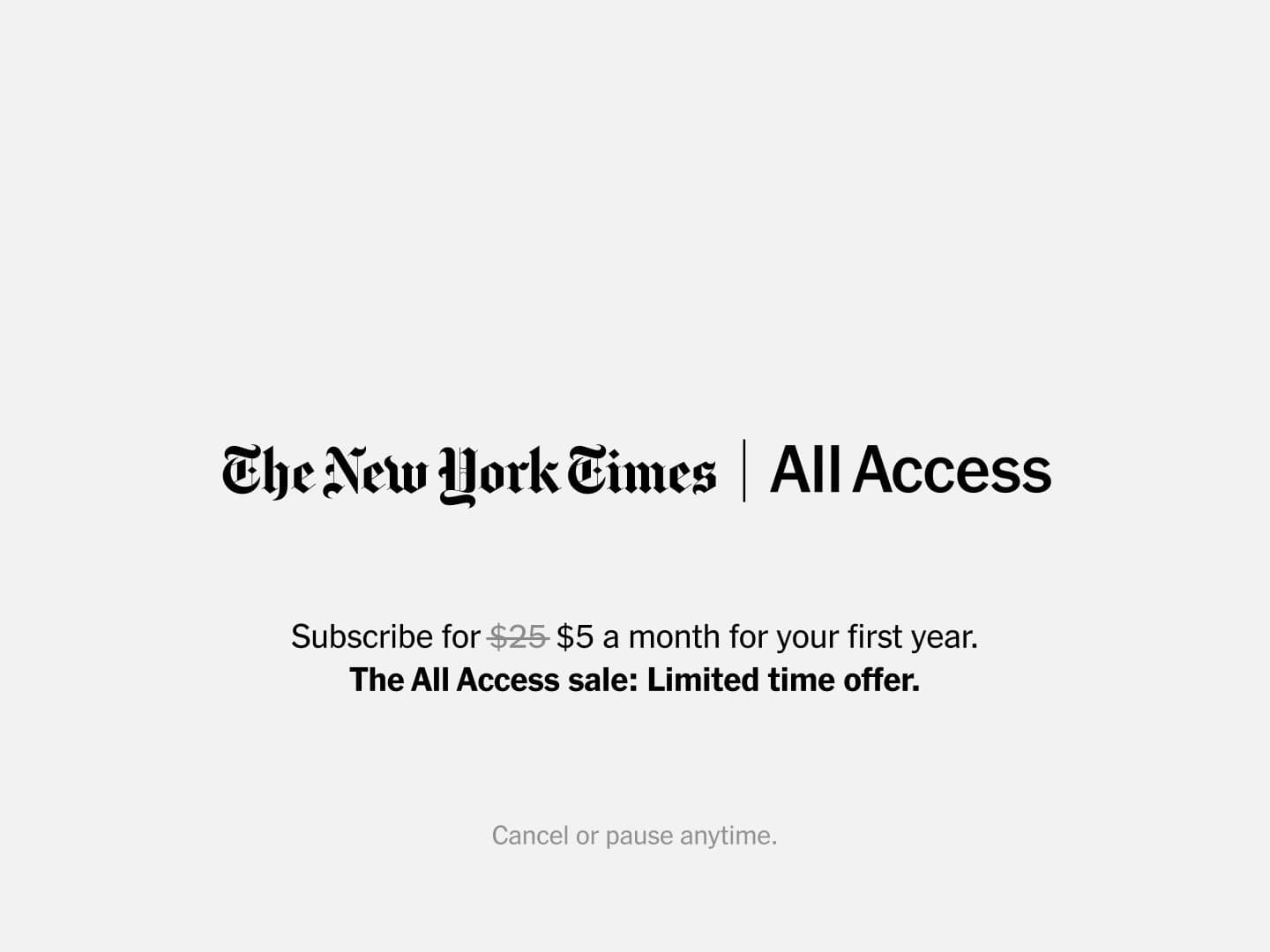 What are the seven big news stories shaping 2023? What is the best way to prepare velvety scrambled eggs? What’s the best white noise machine for under $50? Get all the answers with Times All Access. For a limited time, take advantage of generous savings when you subscribe now.