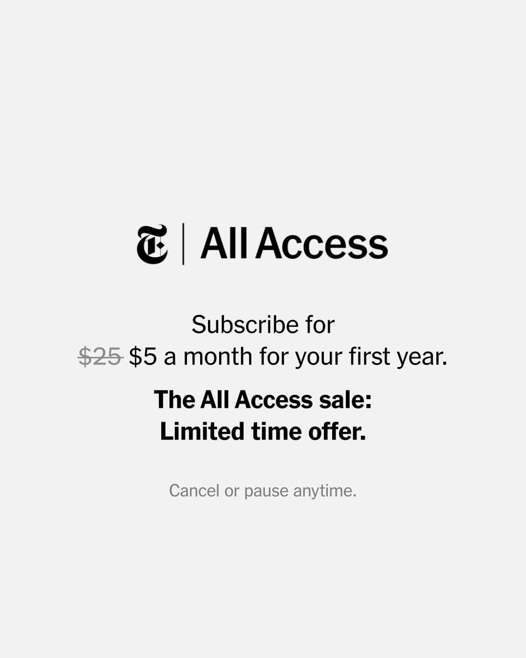 What are the seven big news stories shaping 2023? What is the best way to prepare velvety scrambled eggs? What’s the best white noise machine for under $50? Get all the answers with Times All Access. For a limited time, take advantage of generous savings when you subscribe now.