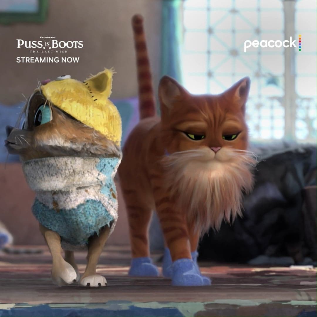 The Purrfect Pick for Movie Night. Stream the Certified Fresh new movie Puss in Boots: The Last Wish only on Peacock.