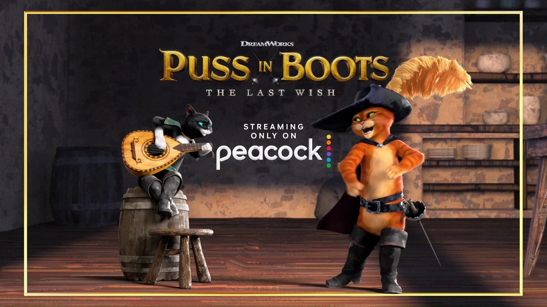 The Purrfect Pick for Movie Night. Stream the Certified Fresh new movie Puss in Boots: The Last Wish only on Peacock.