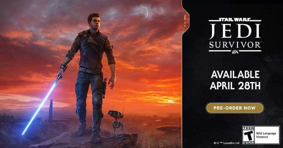 Follow Cal Kestis' increasingly desperate fight as the galaxy descends into darkness. STAR WARS Jedi: Survivor is available April 28th.