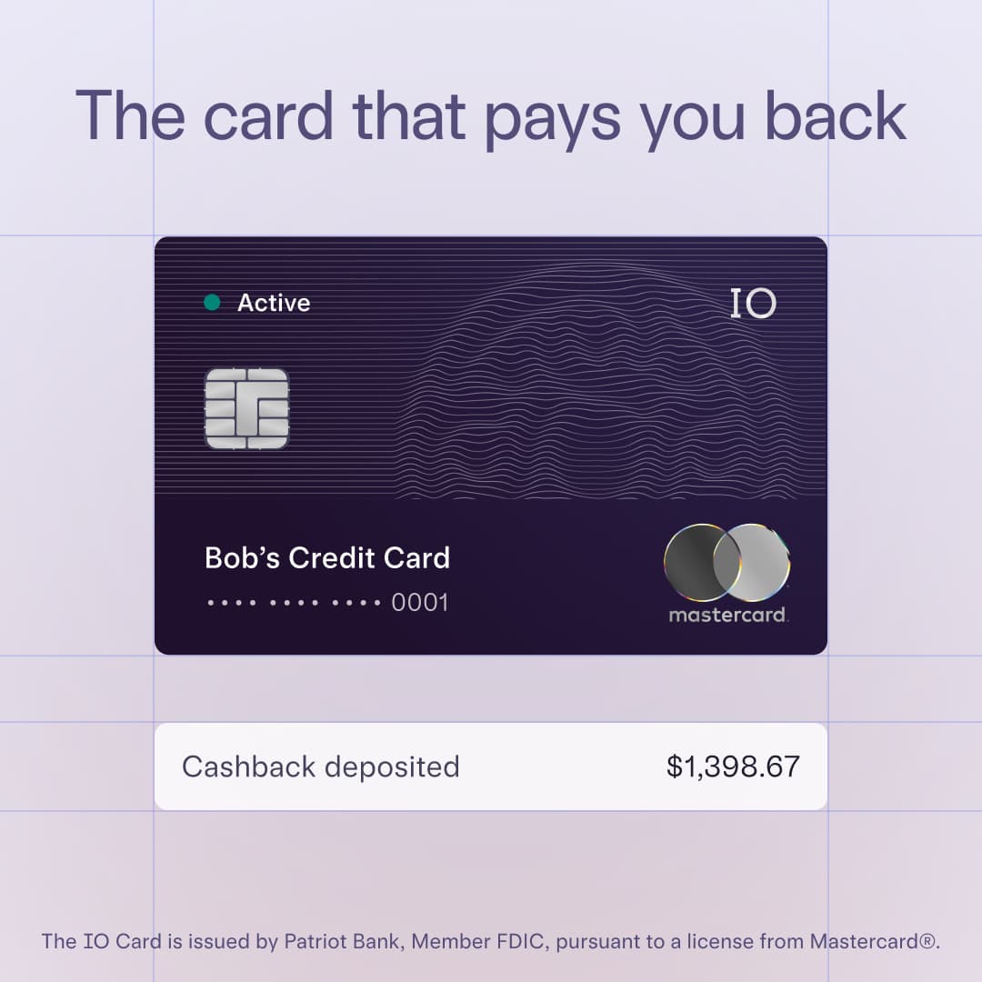 Stop managing rewards, start earning automatically. Mercury IO deposits 1.5% cashback when you pay your balance.