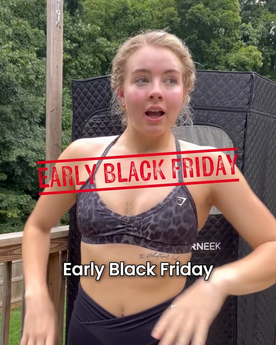 Black Friday Sale: Get a FREE cold plunge today.