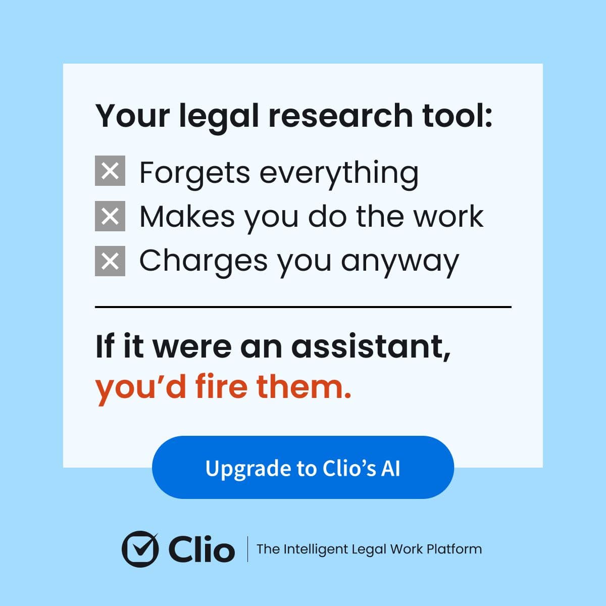Still training your research tool?