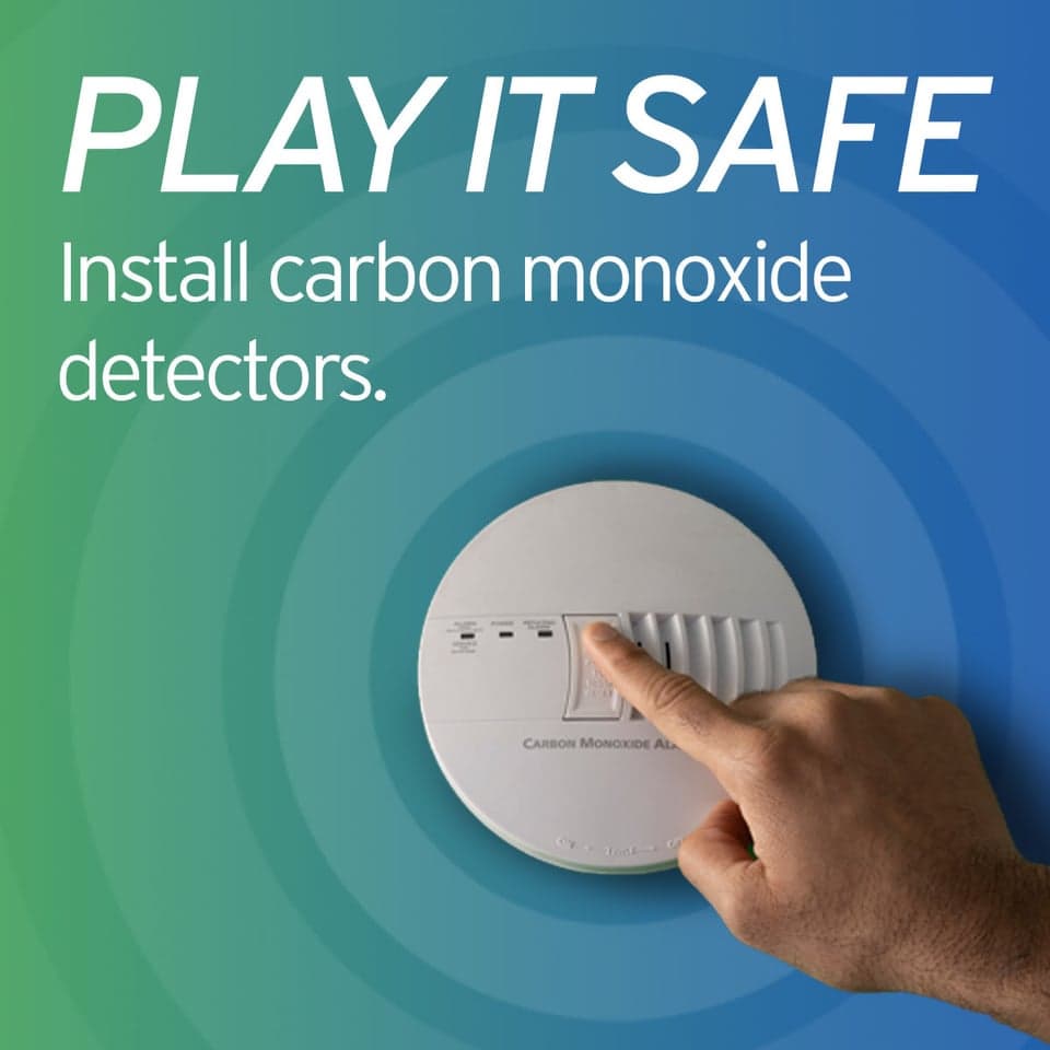 Play it safe. Check your CO detectors.