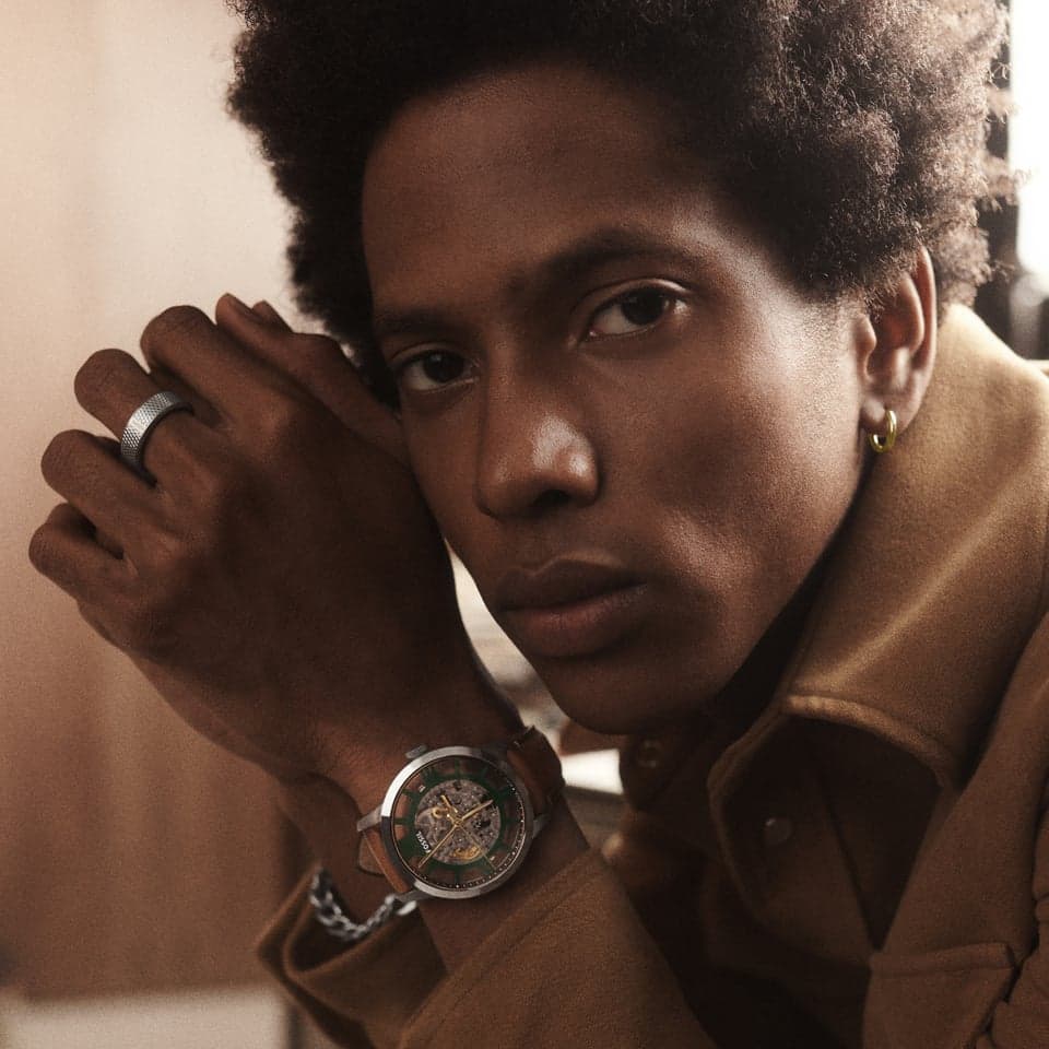 Fossil Heritage Collection. Vintage with a nod to mid-century. Classic. Archival. Timeless.