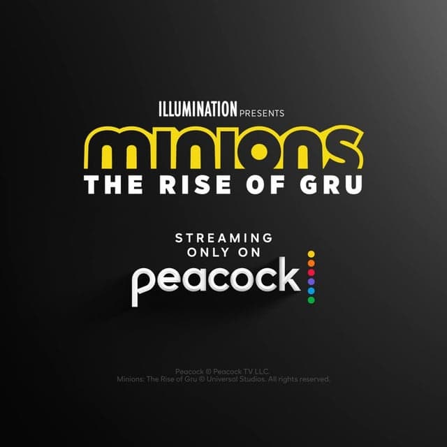 More mayhem, more mayhem! Minions: The Rise of Gru is streaming now, only on Peacock.