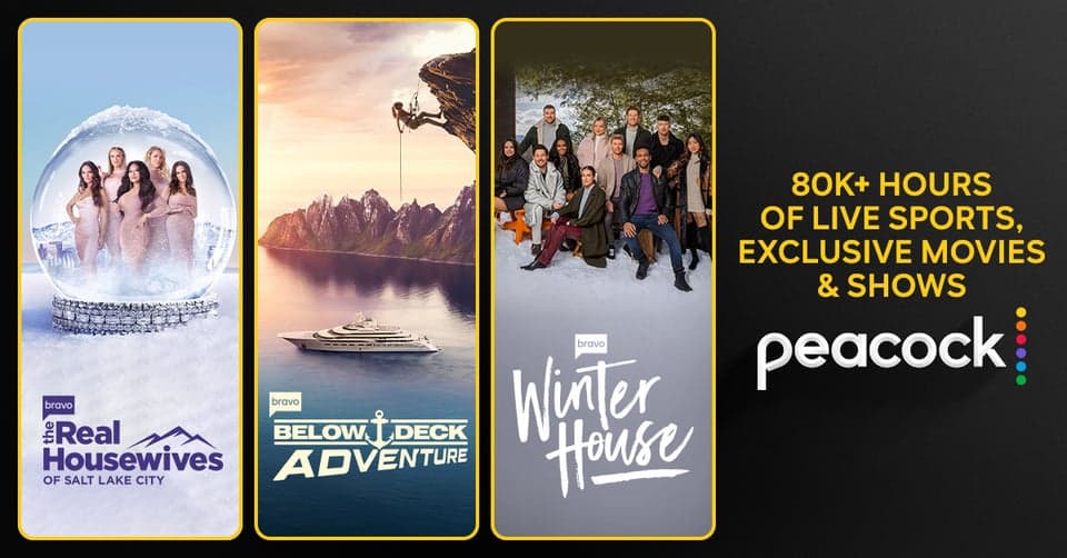 80k+ hours of exclusive movies and shows plus live sports