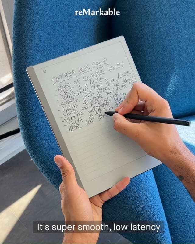 Digital creator, Isaac Mosna, on why low latency and true paper feel makes reMarkable the ultimate digital notebook.
