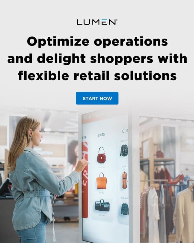 Build a retail technology solution that fits with flexible options for next-gen applications and data.