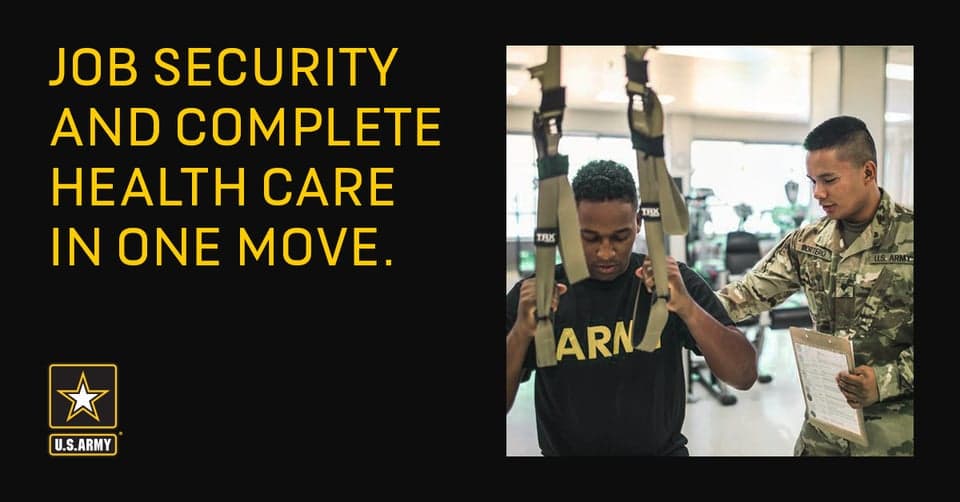 Those who protect us deserve protection. The Army provides complete health care for its full-time Soldiers.