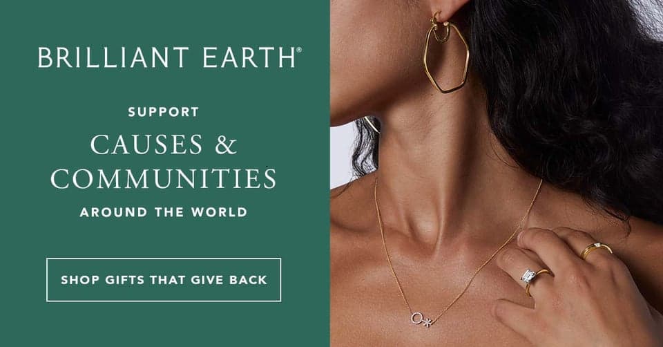 Supporting social justice & environmental causes core to our mission. Discover our collection of jewelry that gives back.
