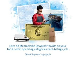 Earn 4X Membership Rewards® points on your top 2 select spending categories each billing cycle. Terms &amp; points cap apply.