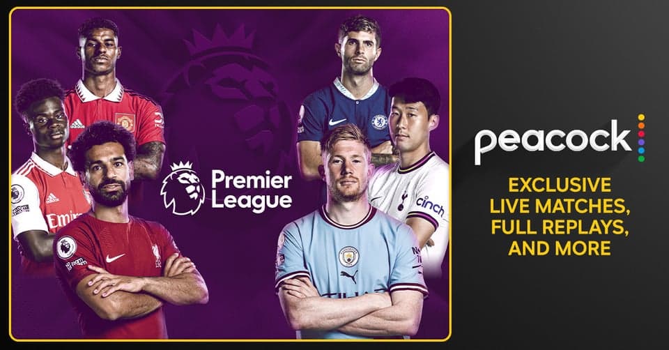 Peacock’s got Premier League soccer streaming all season long with exclusive LIVE matches, full replays &amp; more!