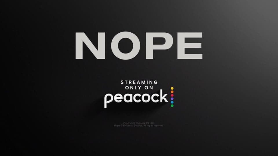 Oscar-winning filmmaker Jordan Peele’s epic sci-fi blockbuster Nope is streaming now, only on Peacock.